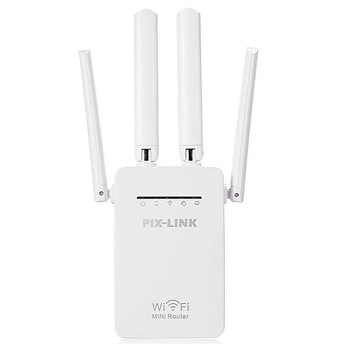 Extender wi-fi, cu 4 antene full rotation, 2.4ghz, 300Mbps, Barste Extender wi-fi, cu 4 antene full rotation, 2.4ghz, 300Mbps, Barste
