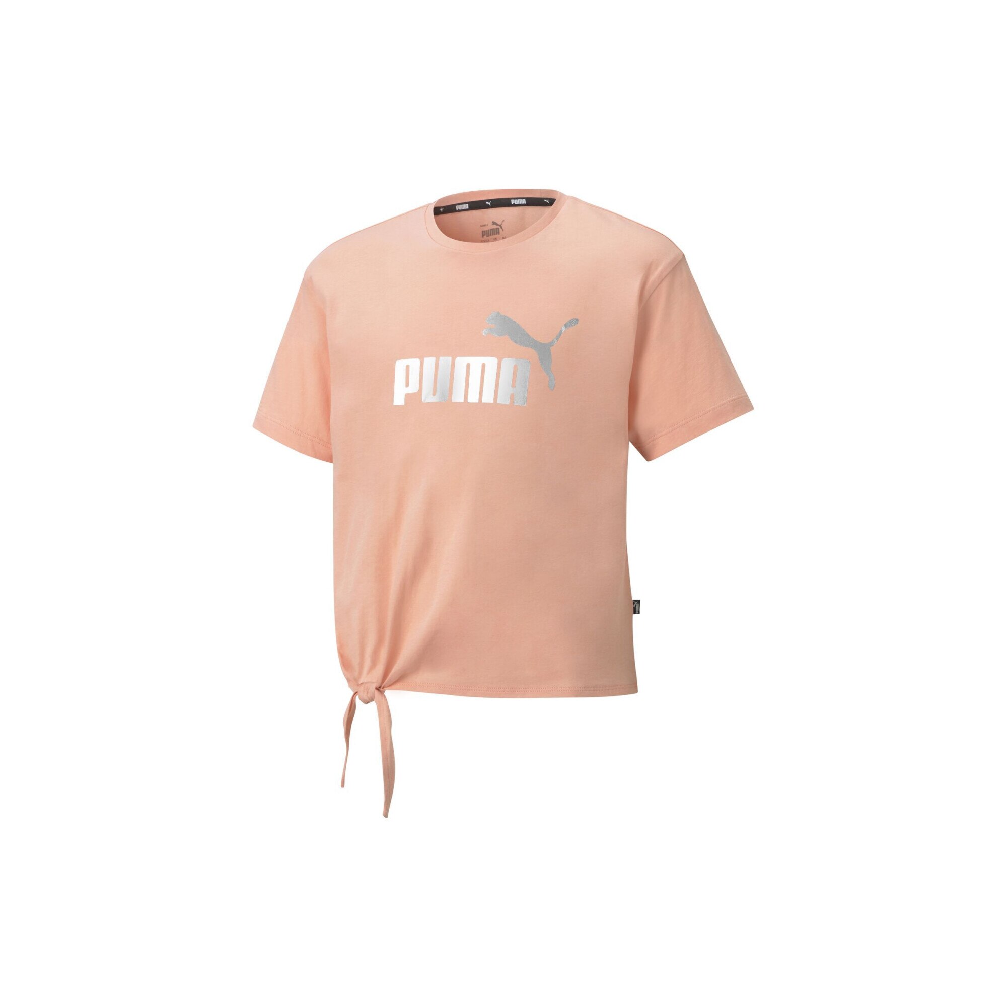 Tricou Puma Ess+ Logo Silhouette Tee G 58704426 Copii Portocaliu