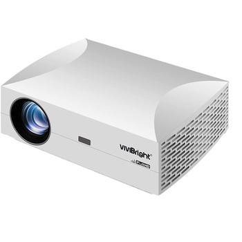 Videoproiector LED FULL HD, WIFI, 1920x1080,1080P , 4800 lumeni, functie screen mirroring, home theater LCD, home cinema, jocuri, prezentari office, alb, F30WIFI Videoproiector LED FULL HD, WIFI, 1920x1080,1080P , 4800 lumeni, functie screen mirroring, home theater LCD, home cinema, jocuri, prezentari office, alb, F30WIFI