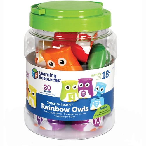 Joc Learning Resources Educativ Bufnite cu Cifre si Forme