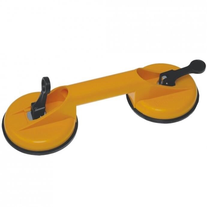 Ventuza geam, 2 brate, maner plastic, sarcina maxima 60 kg, Dedra