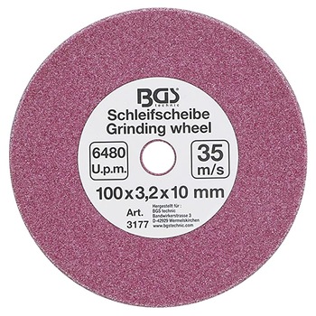 Disc pentru masinile de ascutit lanturi, Ø 100 x 3,2 x 10 mm Disc pentru masinile de ascutit lanturi, Ø 100 x 3,2 x 10 mm