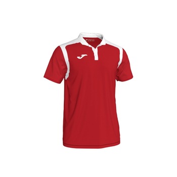 Tricou polo Championship V S/S, Joma, rosu/alb, XL INTL Tricou polo Championship V S/S, Joma, rosu/alb, XL INTL