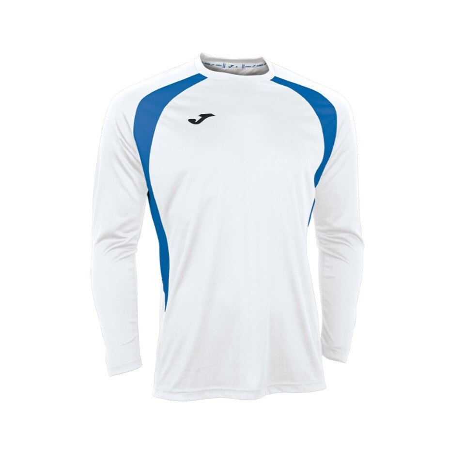 Tricou Champion III L/S, Joma, alb/bleu, M INTL