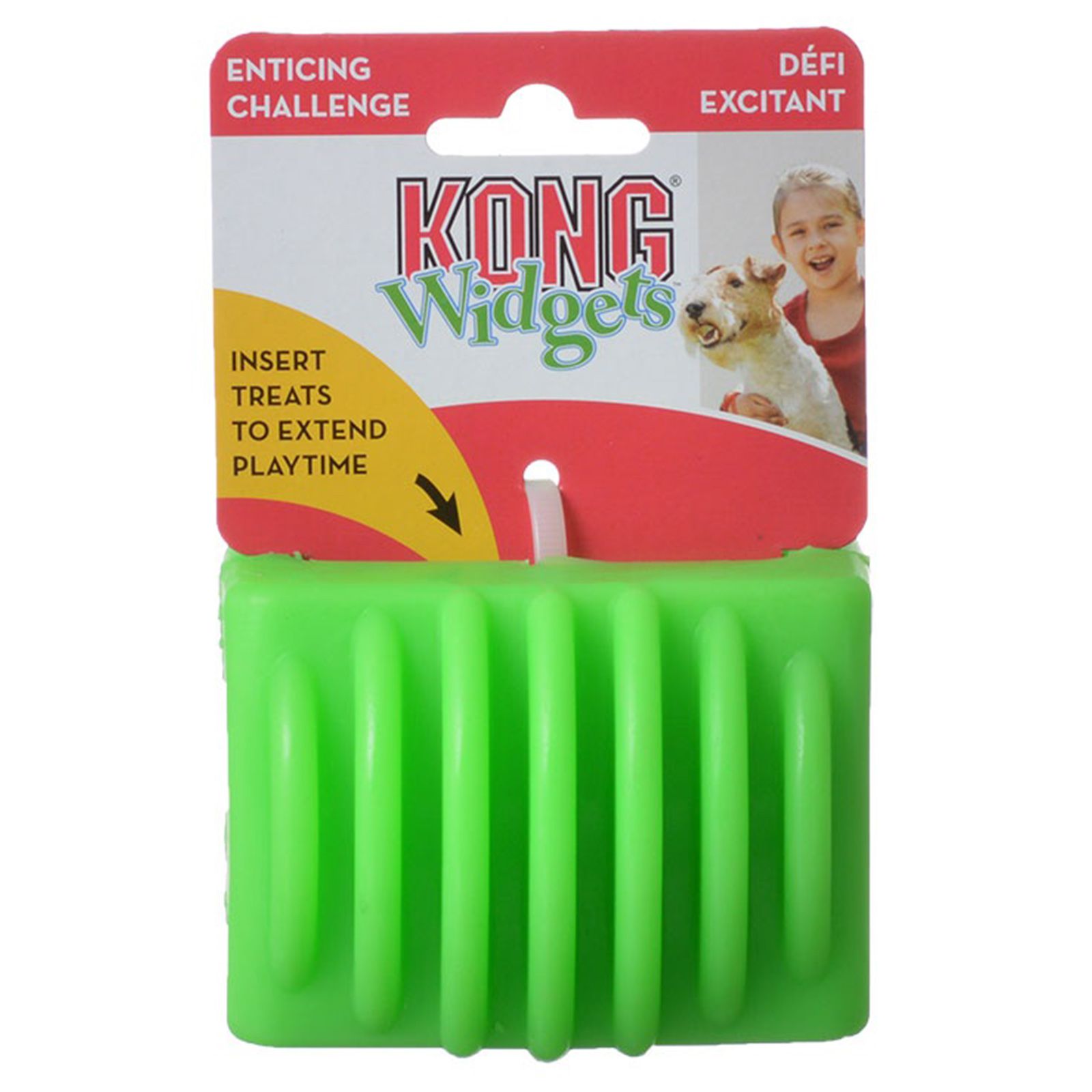 Jucarie mare pentru caini Widgets, Kong, Verde