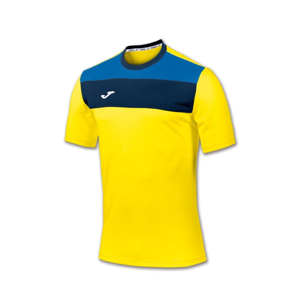 Tricou Crew S/S, Joma, galben, 11-12 ani