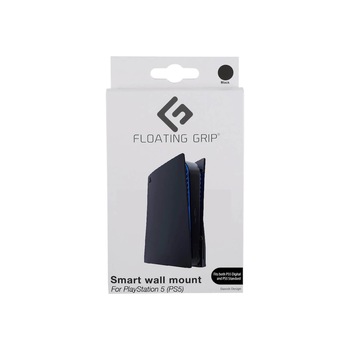 Suport de perete Floating Grip pentru Consola PS5 Negru Suport de perete Floating Grip pentru Consola PS5 Negru