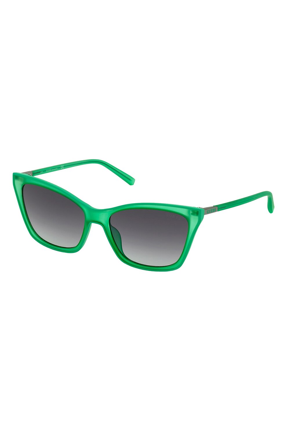 Guess, Ochelari de soare cat-eye cu lentile in degrade, Verde, 57-17-145 Standard