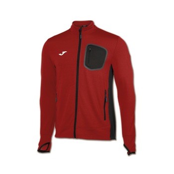 Jacheta cu fermoar Technical Trekking, Joma, Rosu, L Jacheta cu fermoar Technical Trekking, Joma, Rosu, L