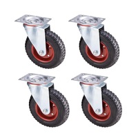 set de 4 roti pivotante din cauciuc plin cu placa 200 mm 230kg imagen 20_0_
0