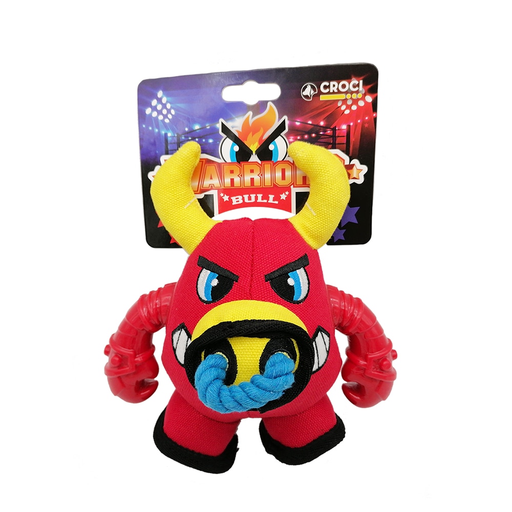 Jucarie pentru caini, Croci, model Warriors, rosie, c6098014