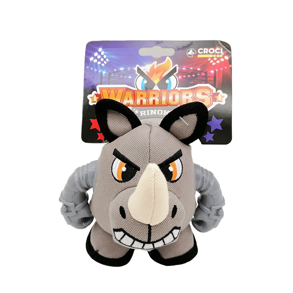 Jucarie pentru caini, Croci, model Warriors, gri, c6098011