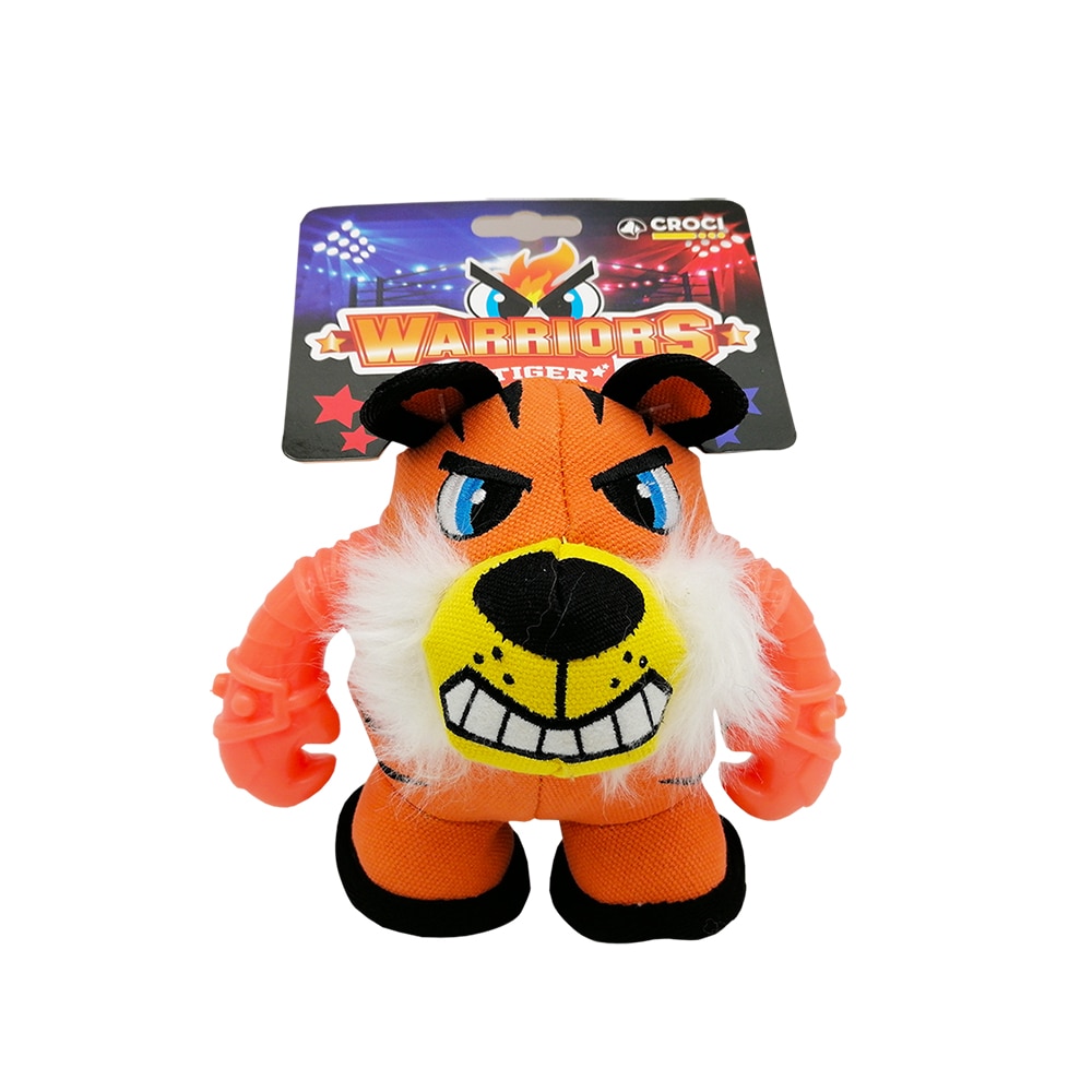 Jucarie pentru caini, Croci, model Warriors, orange, c6098012