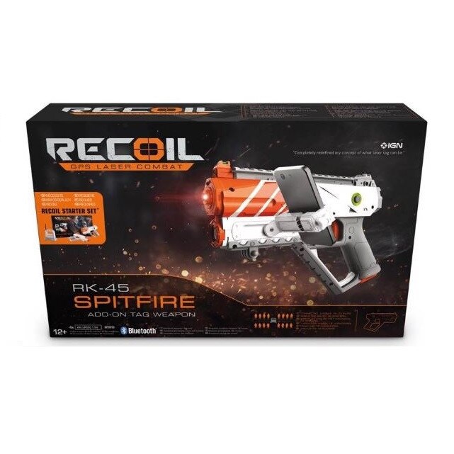 Pistol Recoil RK-45 Spitfire GPS Laser, Smartphone