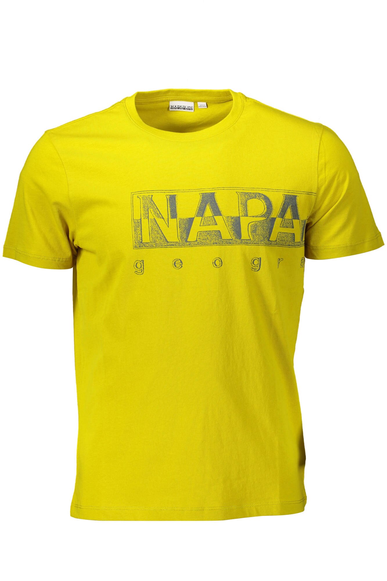 Tricou, Napapijri, logo, galben, Galben