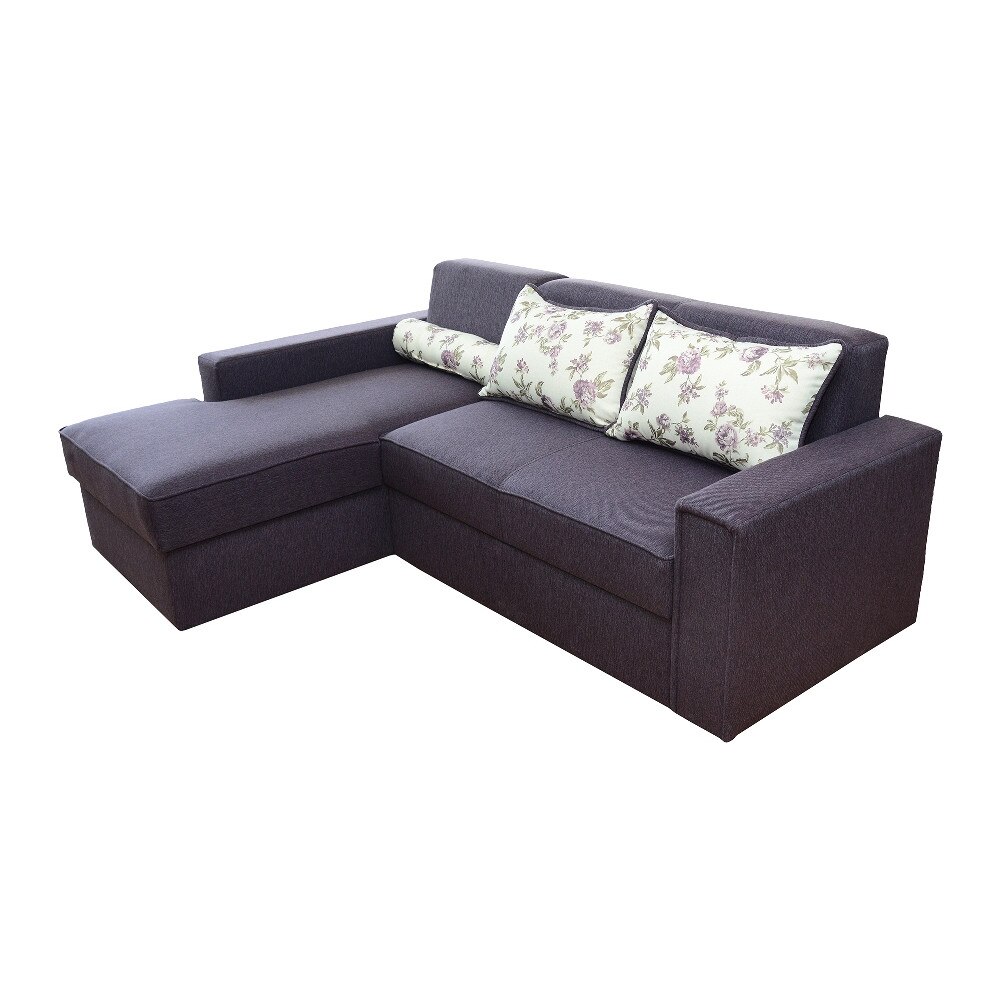 Coltar Extensibil Bianca, cu lada de depozitare, Purple DR, 230 x 170cm