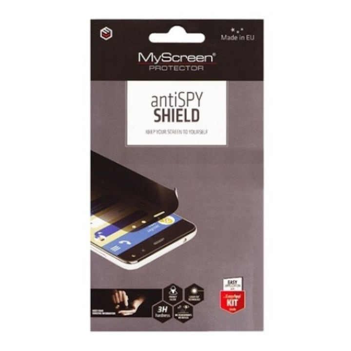 MyScreen antiSPY SHIELD - Apple iPhone 7 / 8 / SE2 TPU kijelzővédő fólia betekintés elleni védelemmel (3H)