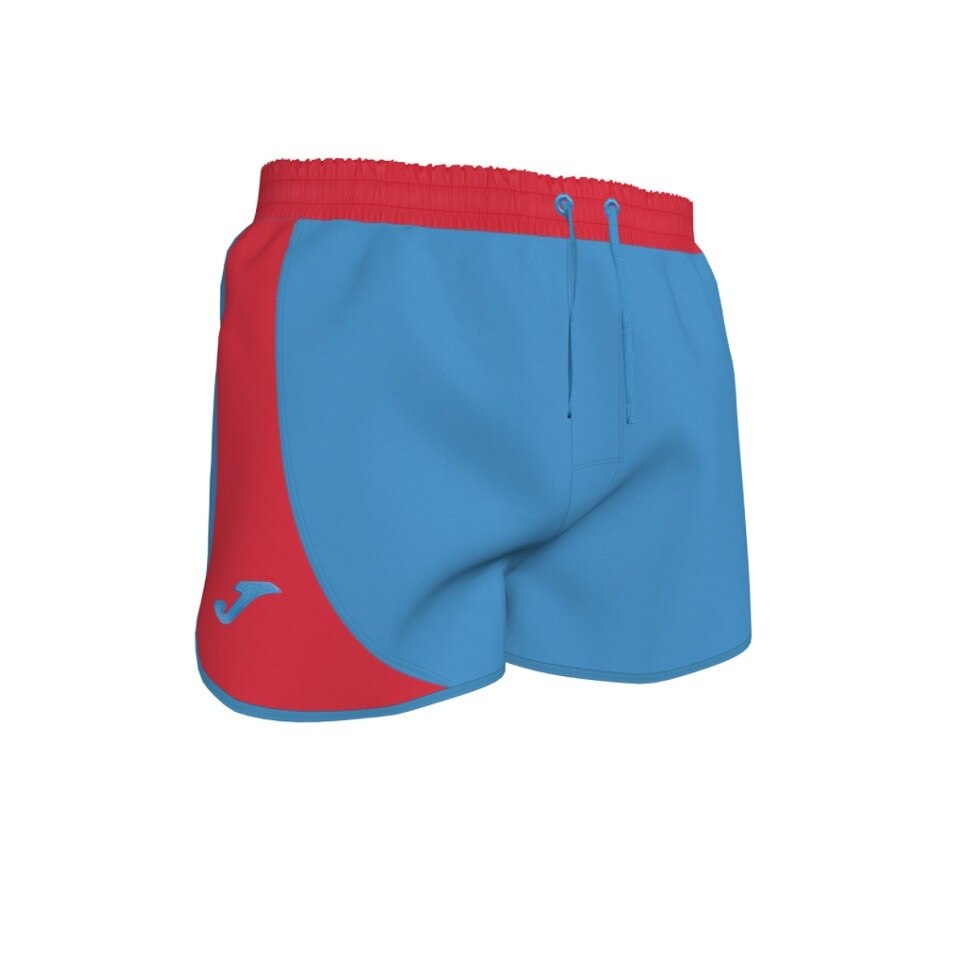 Short de baie pentru barbati, Joma, albastru/rosu, XXL INTL
