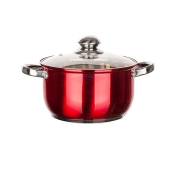 Oala Banquet inox Maestro Red, capac sticla 4.3 l Oala Banquet inox Maestro Red, capac sticla 4.3 l
