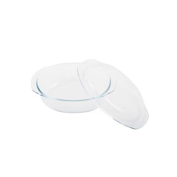 Vas termorezistent Grunberg, 1.5 l rotund cu capac Vas termorezistent Grunberg, 1.5 l rotund cu capac