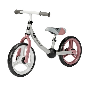 Bicicleta fara pedale Kinderkraft - 2Way Next, roz, 12 Bicicleta fara pedale Kinderkraft - 2Way Next, roz, 12