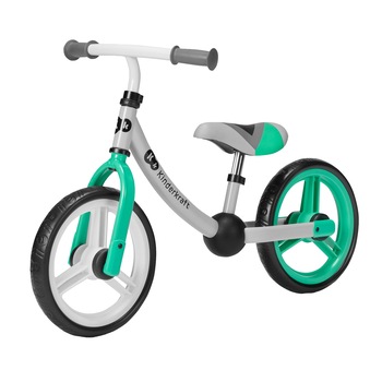 Bicicleta fara pedale Kinderkraft - 2Way Next, verde, 12 Bicicleta fara pedale Kinderkraft - 2Way Next, verde, 12