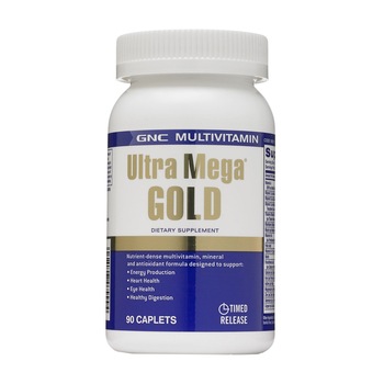 GNC Multivitamine - Ultra Mega Gold - 90 Tablete GNC Multivitamine - Ultra Mega Gold - 90 Tablete
