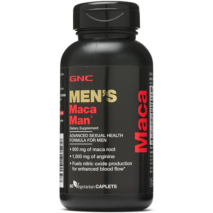 GNC MEN'S Maca Man®, 60 Tablete Vegetale