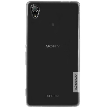 Husa silicon Nillkin pentru Sony Xperia M4 Aqua, Transparent Husa silicon Nillkin pentru Sony Xperia M4 Aqua, Transparent