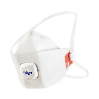 Set 10 masti de protectie Drager X-plore 1930 V, FFP3, Cu supapa, Ambalare individuala Set 10 masti de protectie Drager X-plore 1930 V, FFP3, Cu supapa, Ambalare individuala