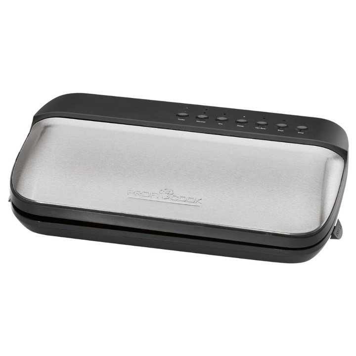 Вакуум машина ProfiCook VK 1134, 120W, 30 см., Инокс/Черен
