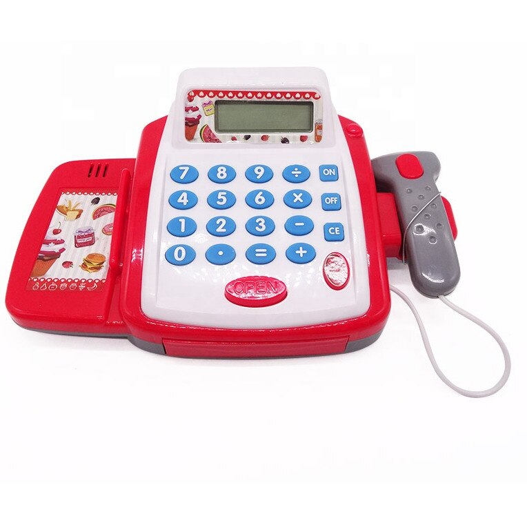 Casa de Marcat Salamandra Kids cu Ecran LCD, Scanner, Sertar, Lumini si Sunete, Multicolor