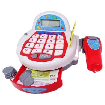 Casa de Marcat Salamandra Kids cu Ecran LCD, Scanner, Sertar, Lumini si Sunete Casa de Marcat Salamandra Kids cu Ecran LCD, Scanner, Sertar, Lumini si Sunete