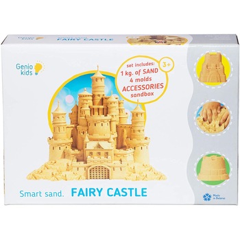Set nisip kinetic GenioKids castel din basme Set nisip kinetic GenioKids castel din basme