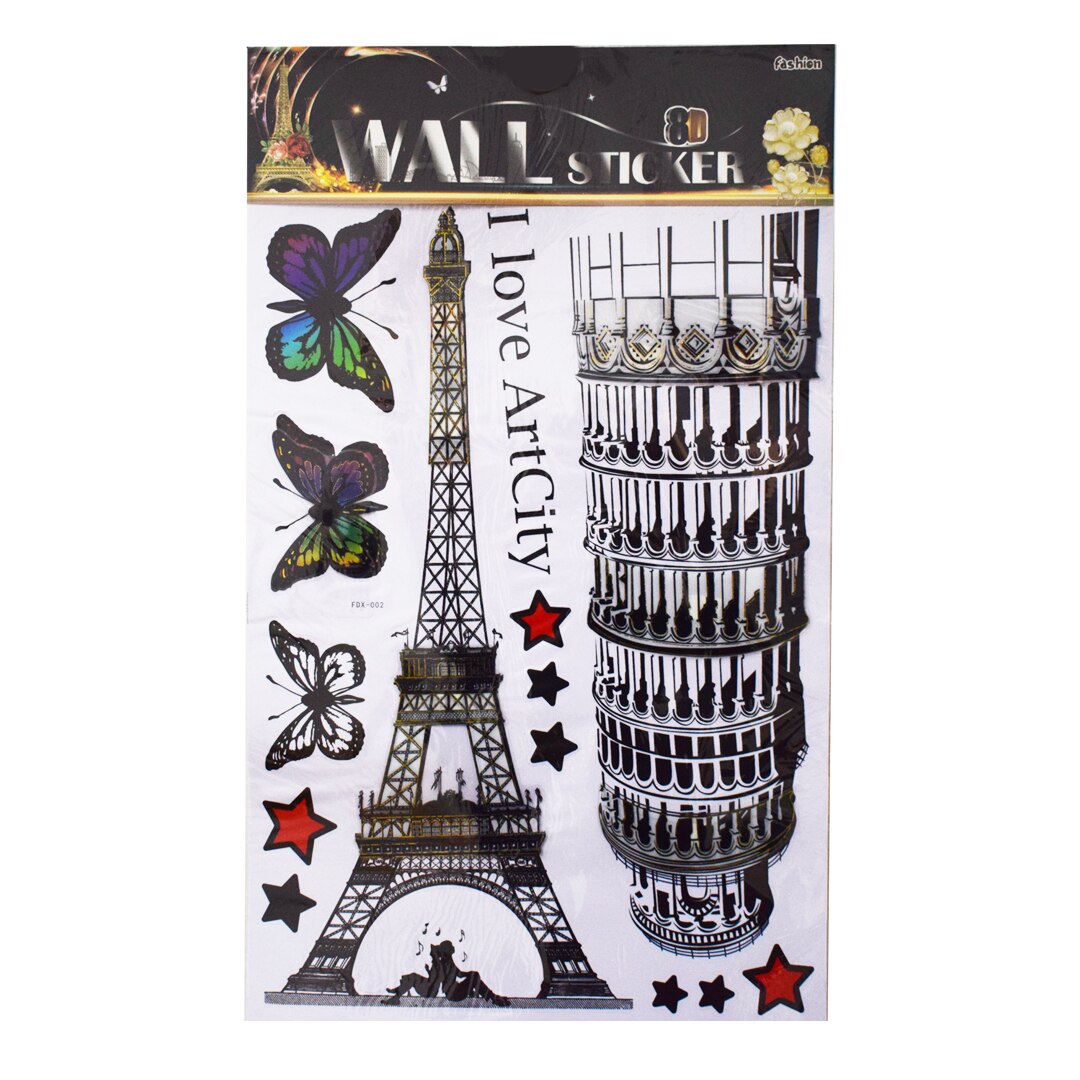 Sticker decorativ autocolant 8D, Naimeed D393-002, 62 x 37 cm