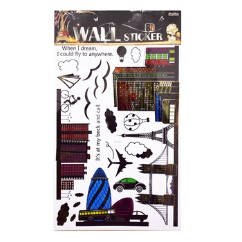 Sticker decorativ autocolant 8D, Naimeed D393-003, 62 x 37 cm Sticker decorativ autocolant 8D, Naimeed D393-003, 62 x 37 cm