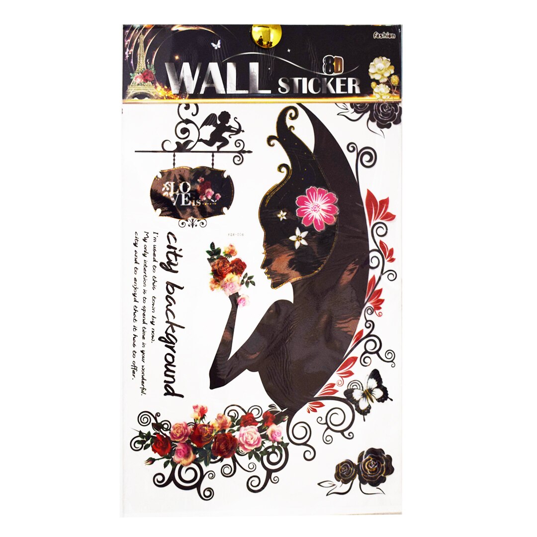 Sticker decorativ autocolant 8D, Naimeed D393-006, 62 x 37 cm