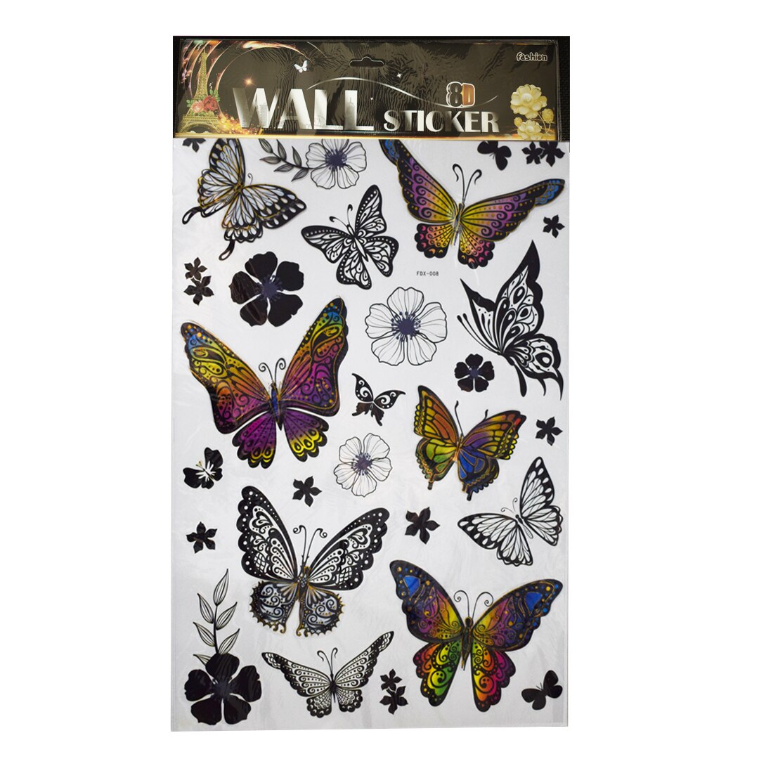 Sticker decorativ autocolant 8D, Naimeed D393-008, 62 x 37 cm