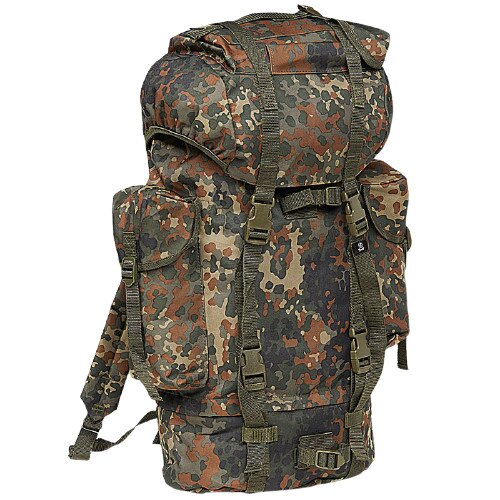 Rucsac, Brandit, BW Tourist, Camuflaj Flecktarn, 65 l