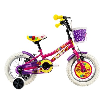 Bicicleta Copii Dhs 1404 - 14 Inch, Roz