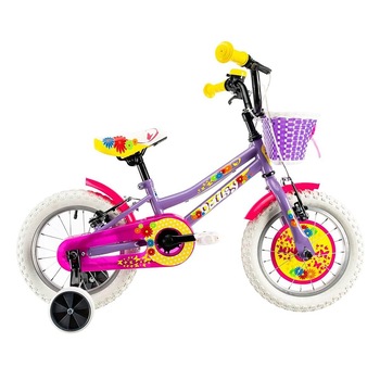 Bicicleta Copii Dhs 1404 - 14 Inch, Violet Bicicleta Copii Dhs 1404 - 14 Inch, Violet