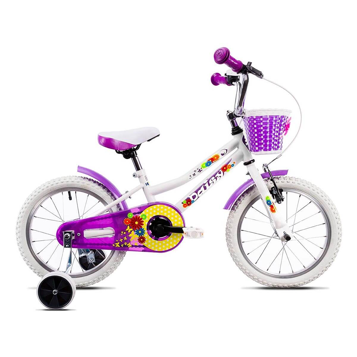 Bicicleta Copii Dhs 1602 - 16 Inch, Alb