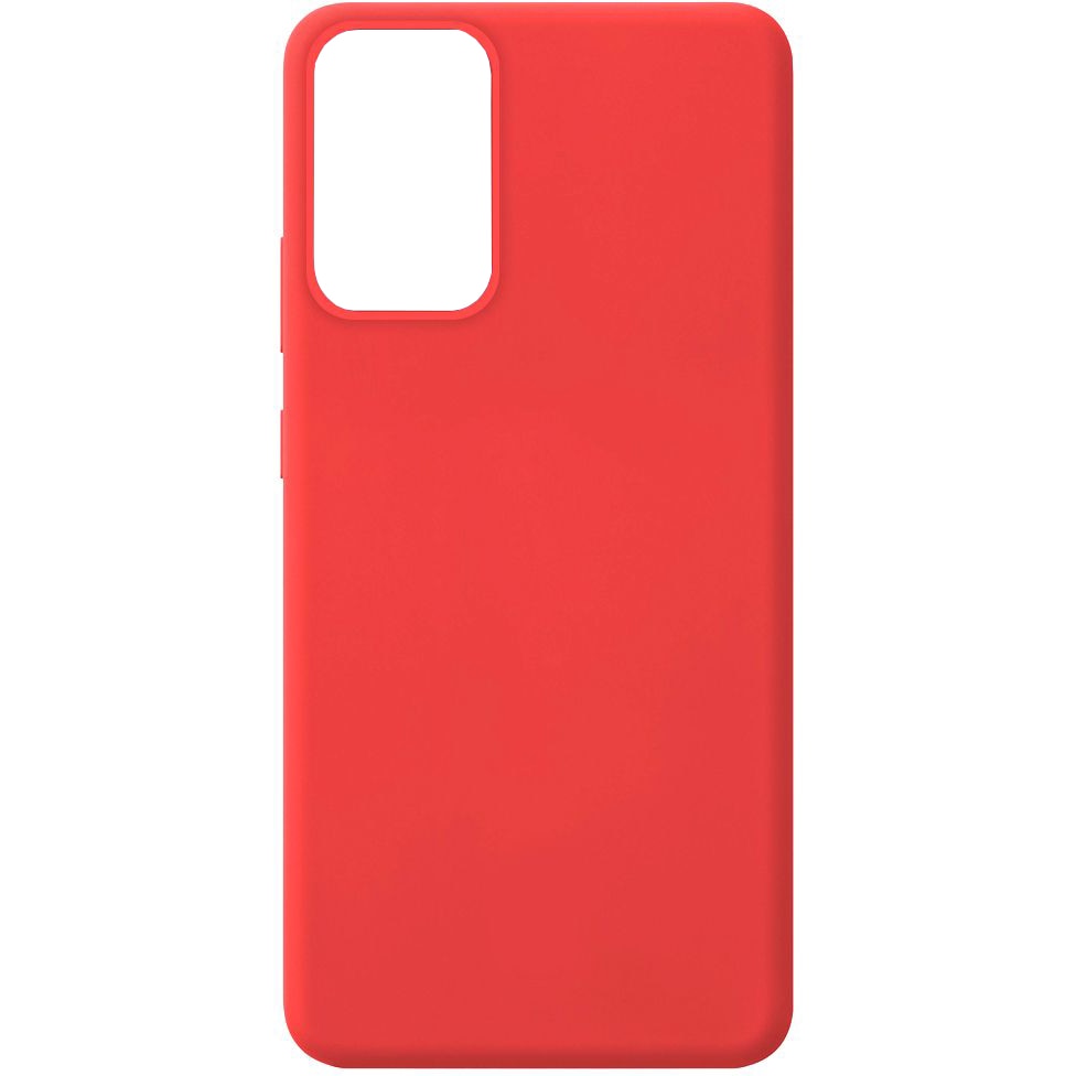 Husa de protectie Lemontti Silicon Silky pentru Samsung Galaxy A52 5G, Rosu