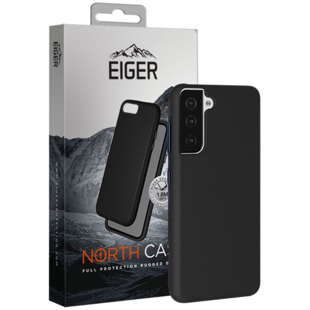 Husa de protectie Eiger North Case pentru Samsung Galaxy S21 Plus, Black