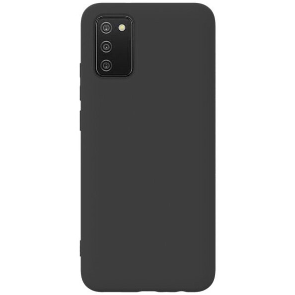Husa de protectie Lemontti Silicon Soft Slim pentru Samsung Galaxy A02s, Black