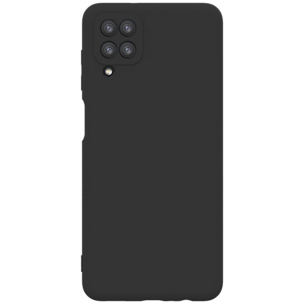 Husa de protectie Lemontti Silicon Soft Slim pentru Samsung Galaxy A12, Black