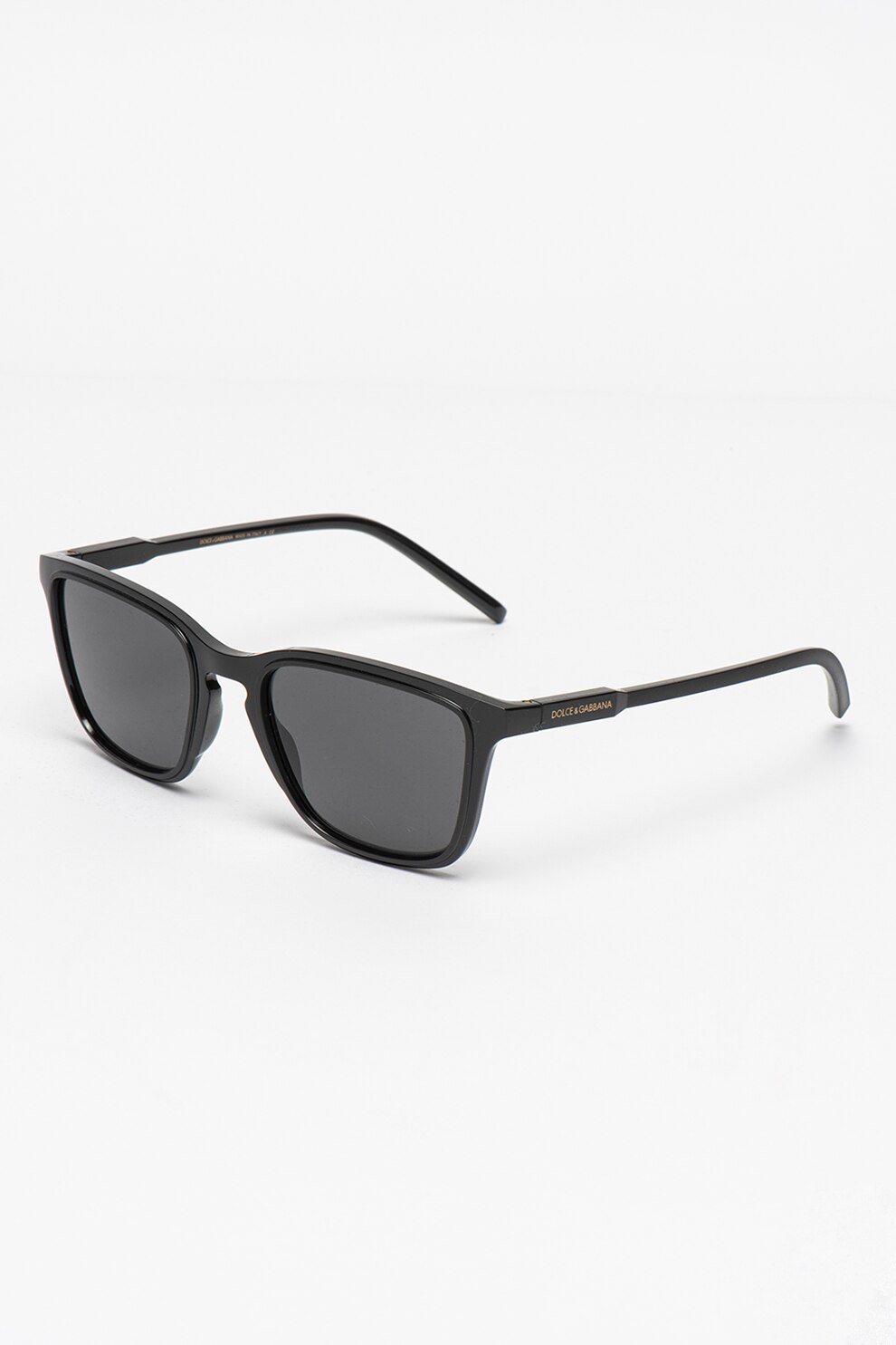 Dolce & Gabbana, Ochelari de soare wayfarer cu lentile uni, Negru, 54-21-145 Standard