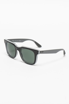 Ray-Ban, Ochelari de soare wayfarer, Negru/Alb/Gri, 51-21-150 Standard Ray-Ban, Ochelari de soare wayfarer, Negru/Alb/Gri, 51-21-150 Standard