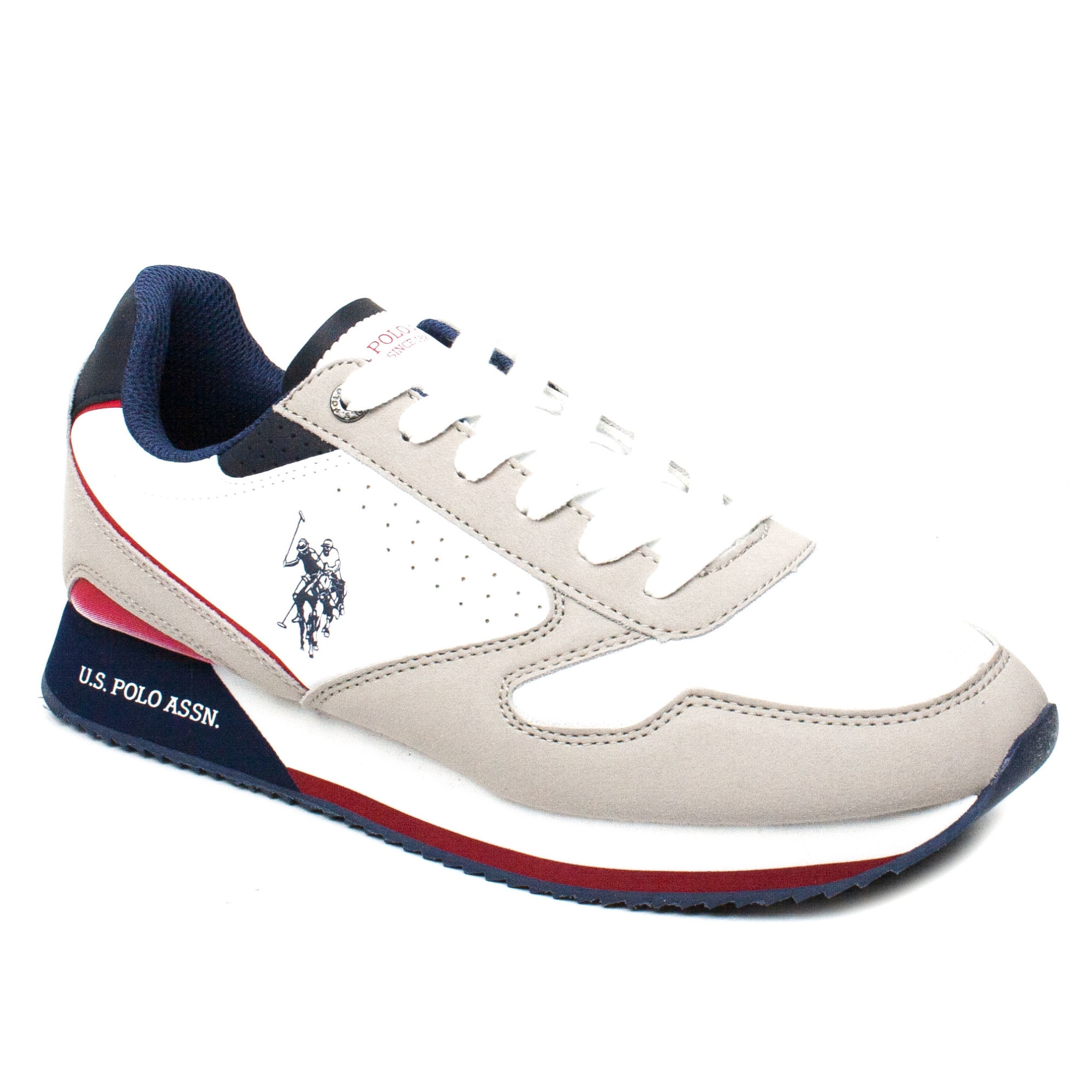 Pantofi sport barbati nobil alb