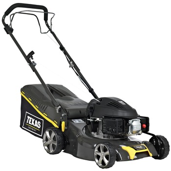 Masina de tuns gazonul pe benzina Texas Razor 4210TR,motor 4 timpi,1.2kW, 3 in 1, latime lucru 42 cm, reglaj central, autopropulsata, sac 45 litri,functie mulcire Masina de tuns gazonul pe benzina Texas Razor 4210TR,motor 4 timpi,1.2kW, 3 in 1, latime lucru 42 cm, reglaj central, autopropulsata, sac 45 litri,functie mulcire